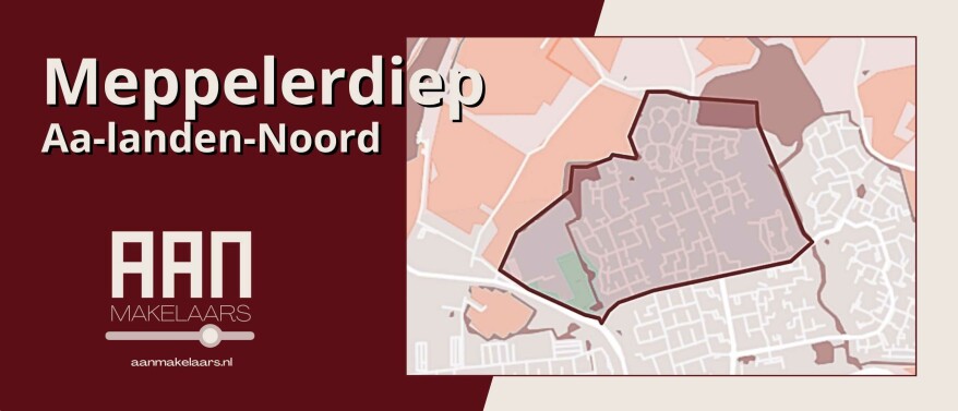 Meppelerdiep 26 Aa-landen-Noord Zwolle – Ruime twee-onder-een-kapwoning met werkkamer en garage