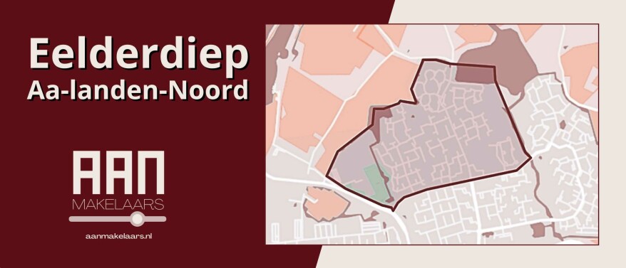 Eelderdiep 6 Aa-landen-Noord Zwolle – Ruime geschakelde woning met garage en diepe tuin