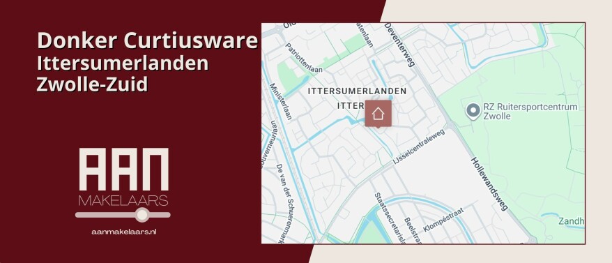 Donker Curtiusware 32 Zwolle – ruime gezinswoning met uitzicht op water