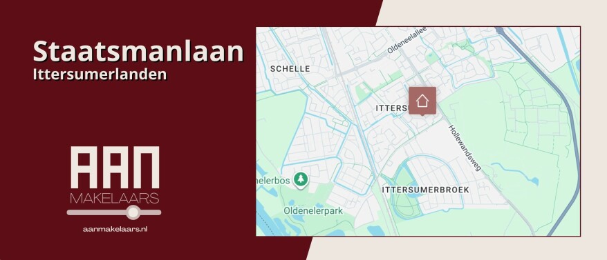 Staatsmanlaan 16 Zwolle – ruime hoekwoning met grote tuin in Ittersumerlanden