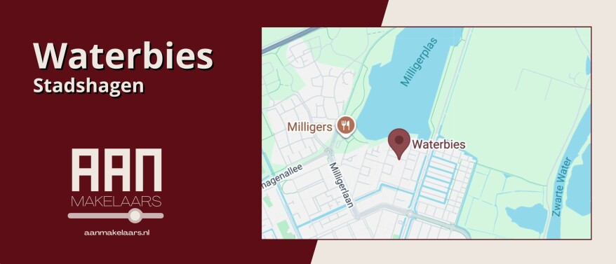 Waterbies 3 Zwolle - Verzorgde tussenwoning naast de Milligerplas