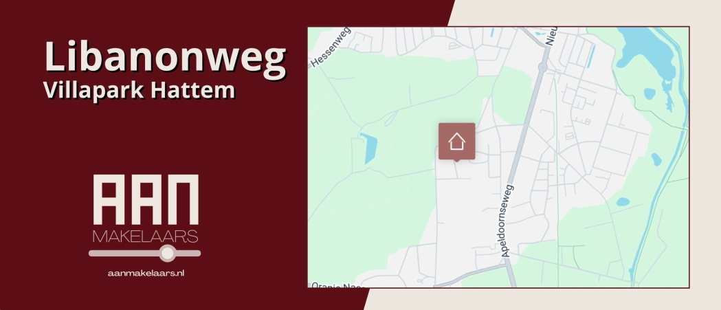 Libanonweg 5 Hattem – Engels landhuis uit 1957 met tuin op het zuiden