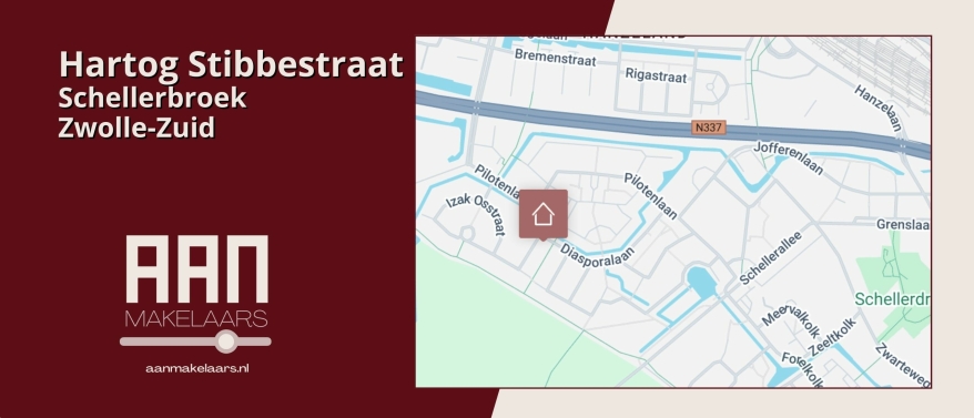 Hartog Stibbestraat 1 Zwolle – Royale semi bungalow dichtbij de bosrand in Schellerbroek