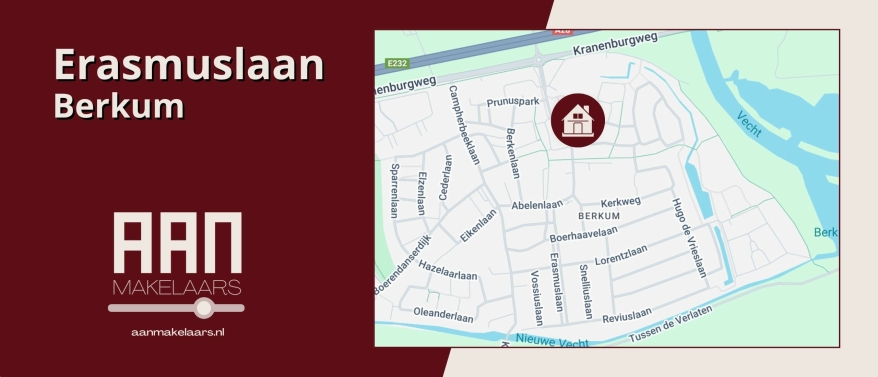 Erasmuslaan 88 Zwolle – Uitgebouwde tussenwoning met vijf slaapkamers in groene wijk Berkum