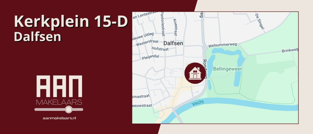 Kerkplein 15-D Dalfsen - hoekappartement met lift en zonnig dakterras