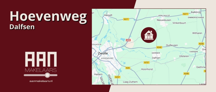 Hoevenweg 20 Dalfsen – gasloze woonboerderij met veel ruimte en groen