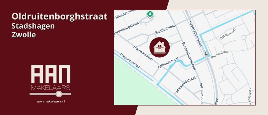 Oldruitenborghstraat 35 Zwolle – uitgebouwde tussenwoning met diepe tuin