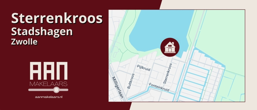 Sterrenkroos 125 Zwolle - driekamerappartement met balkon en eigen parkeerplaats