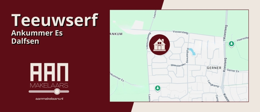Teeuwserf 42 Dalfsen – vrijstaande woning met werkruimte in rustige woonomgeving Ankummer Es