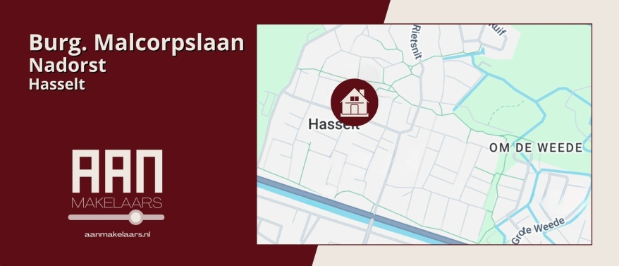 Burgemeester Malcorpslaan Hasselt – woningwaarde, biedadvies en inzicht in de buurt