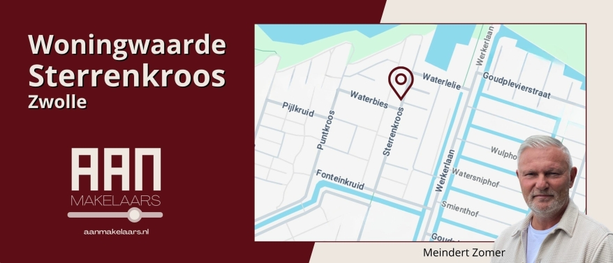 Woningwaarde Sterrenkroos Zwolle – wat is jouw huis waard?