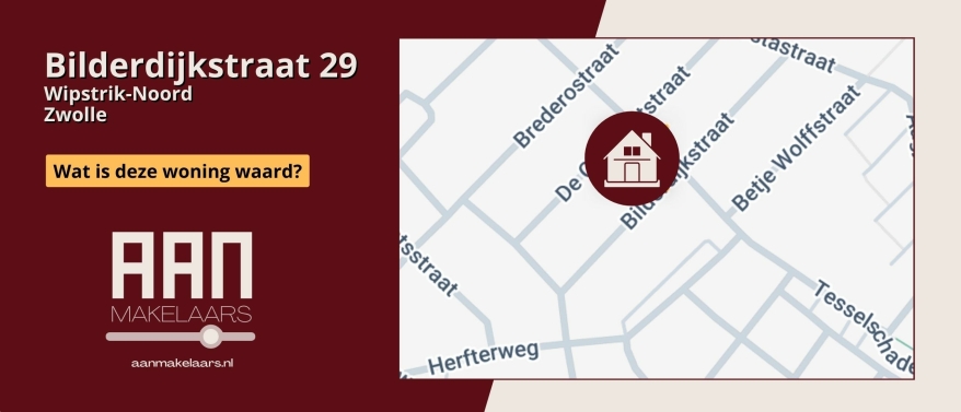Bilderdijkstraat 29 Zwolle – wat is deze woning waard?