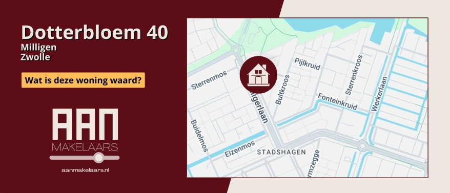 Dotterbloem 40 Zwolle – wat is deze woning waard?