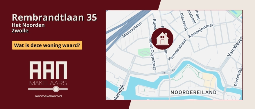 Rembrandtlaan 35 Zwolle – wat is deze woning waard?