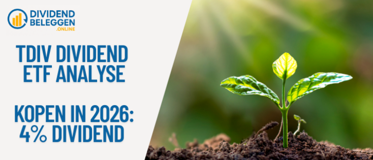 TDIV dividend ETF analyse 2026: 4% dividend en slim kopen bij beursdaling