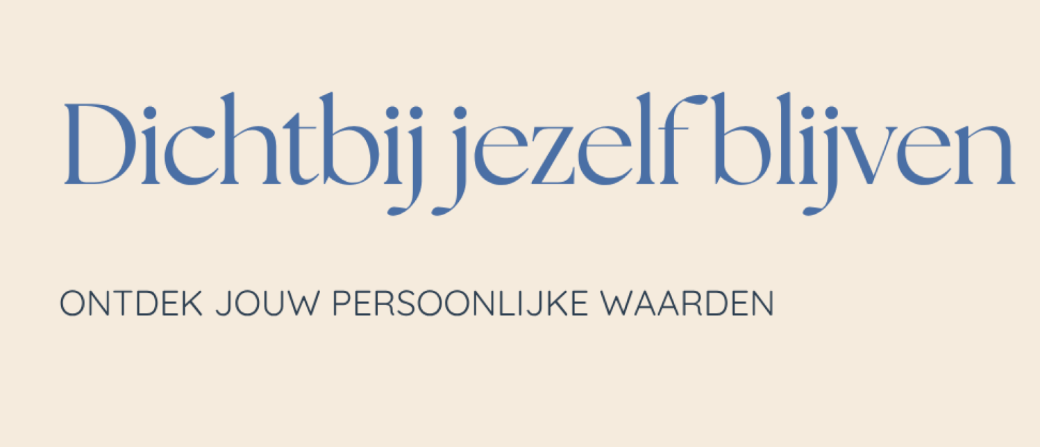 Weet jij eigenlijk nog wat écht belangrijk is voor jóu?