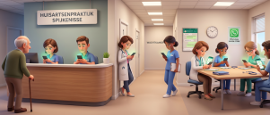Hoort WhatsApp thuis in de huisartsenpraktijk?