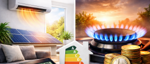 Is airco goedkoper dan gas?