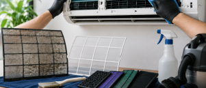 Hoe maak je een airco schoon?