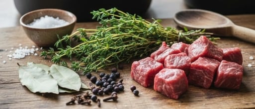 De invloed van kruiden op de smaak van stoofvlees