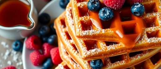 Serveertips: Van ontbijt tot dessert met Belgische wafels!