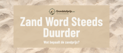 Zandprijs – actuele prijs, koers, grafiek & info | Grondstofprijs.com