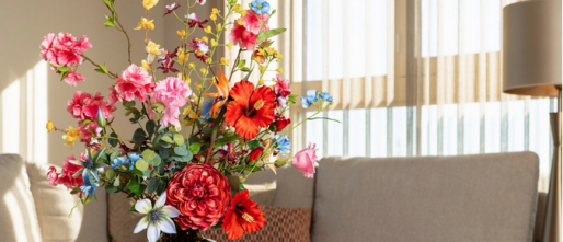 Bloemen in Huis – De Tijdloze Charme van Zijden Bloemen