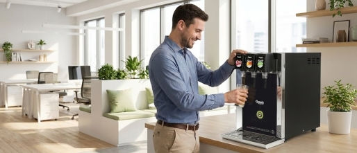 Hoeveel energie bespaar je met een frisdrankmachine? De praktische gids voor facilitair en office managers
