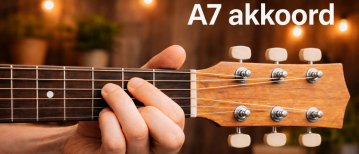 A7 akkoord gitaar: wat moet je allemaal weten?