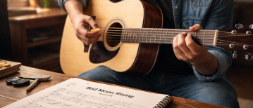 Bad Moon Rising akkoorden: speel binnen no-time!