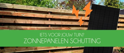 Zonnepaneel schutting, iets voor jou?