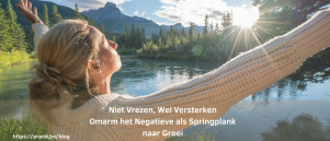 Omarm het negatieve als springplank naar groei!