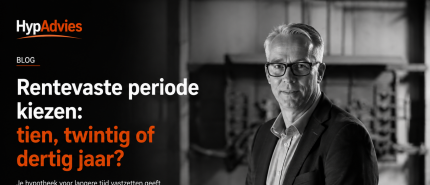 Rentevaste periode kiezen: tien, twintig of dertig jaar?
