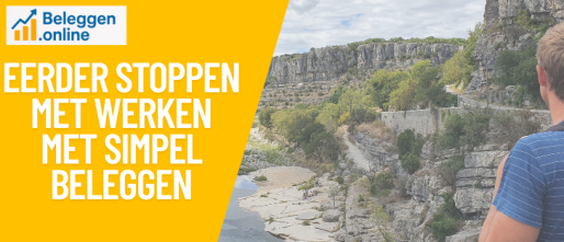 Eerder stoppen met werken: zo kan je simpel beginnen met online beleggen