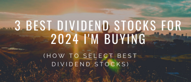 3 Best Dividend Stocks for 2024 Im Buying | Happy Investors