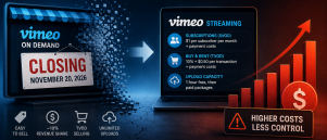 Vimeo Is Shutting Down Its VOD Marketplace. Heres What Sellers Actually Have to Pay Instead.