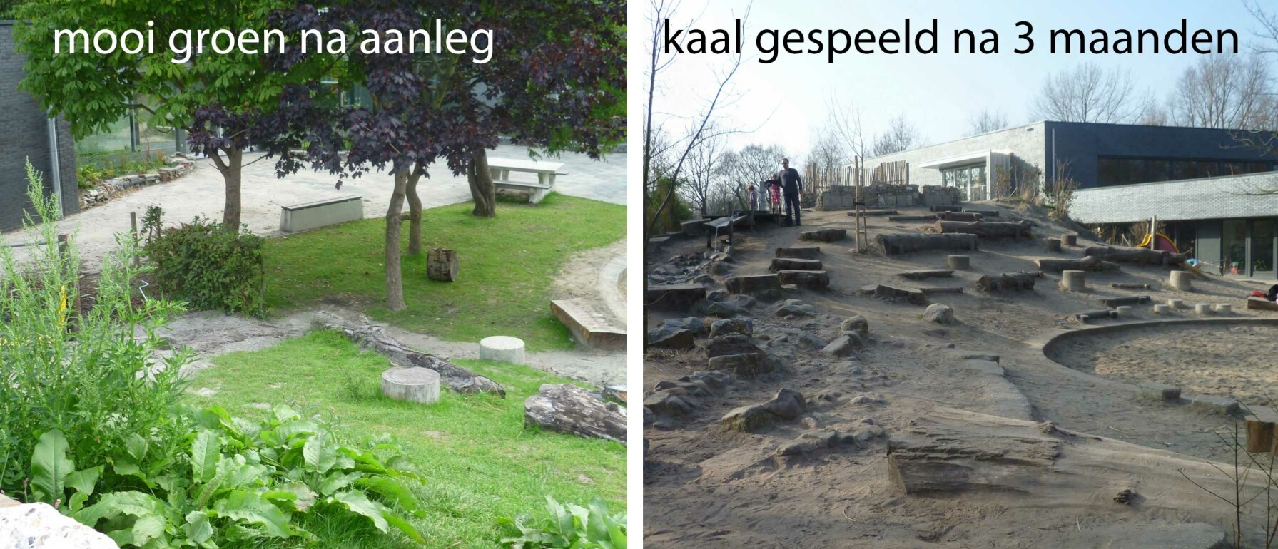 groen schoolplein ontwerpen