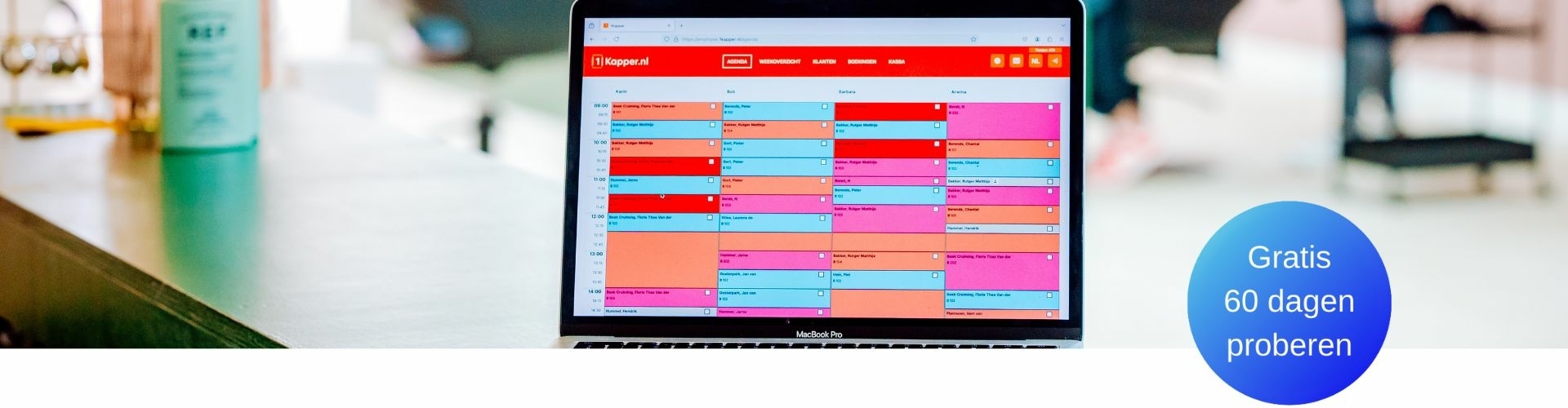 De online kappersagenda