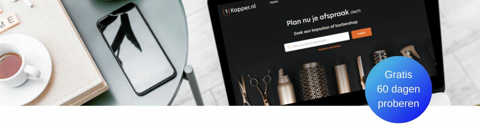 Jouw kapsalon op 1Kapper.nl