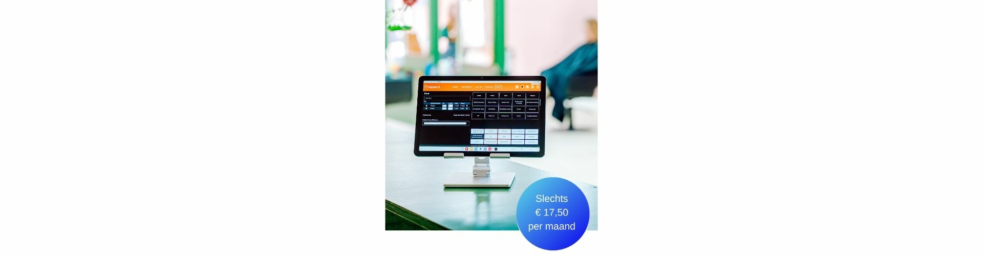 Kassasysteem voor kapsalons