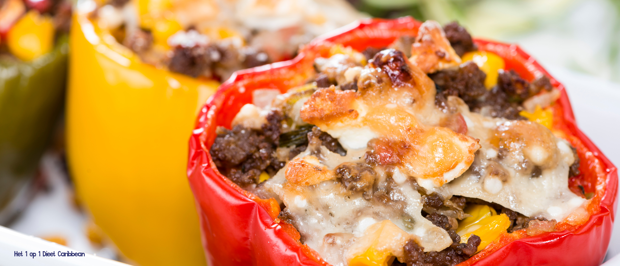 Gevulde paprika met gehakt | Recept Stap 2 Het 1 op 1 Dieet