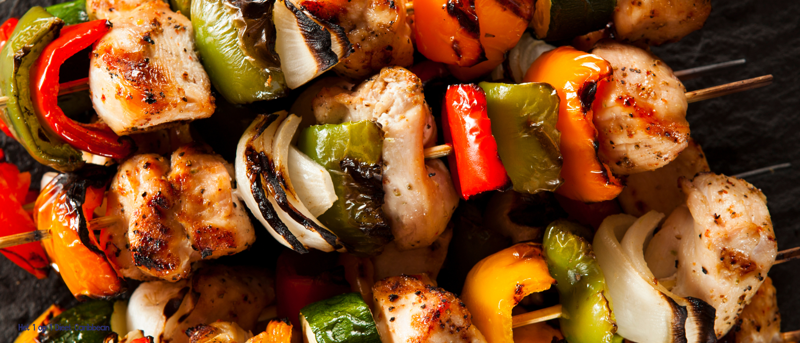 Groentespiesjes met kip | Gezond recept Stap 1 1 op 1 Dieet