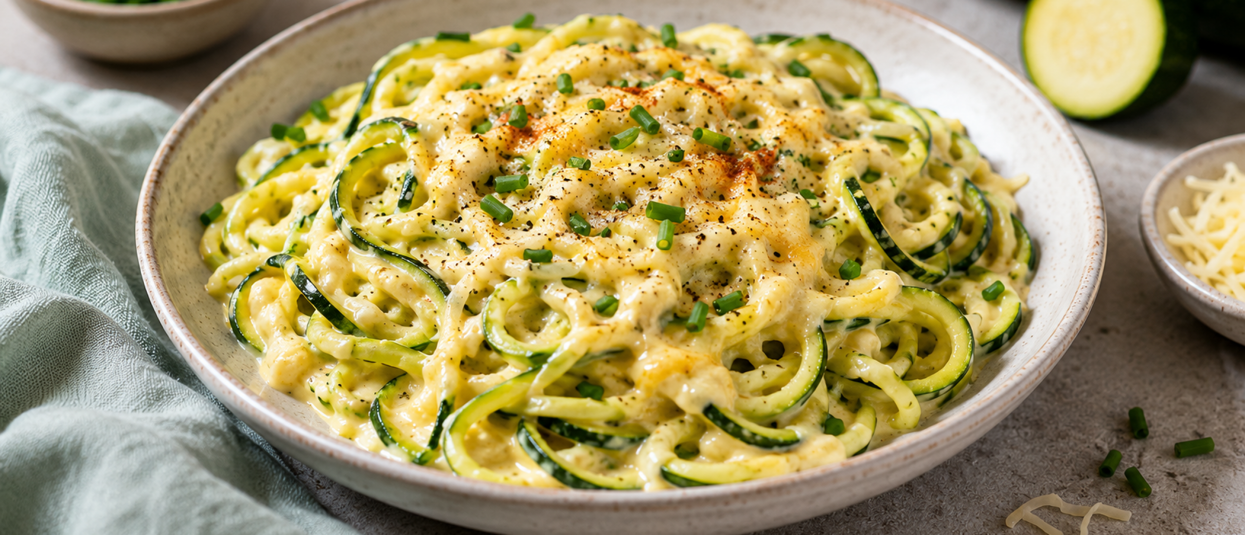 Mac and Cheese Courgetti | Stap 2 recept | Het 1 op 1 Dieet Caribbean Mac and Cheese Courgetti | Stap 2 recept | Het 1 op 1 Dieet Caribbean