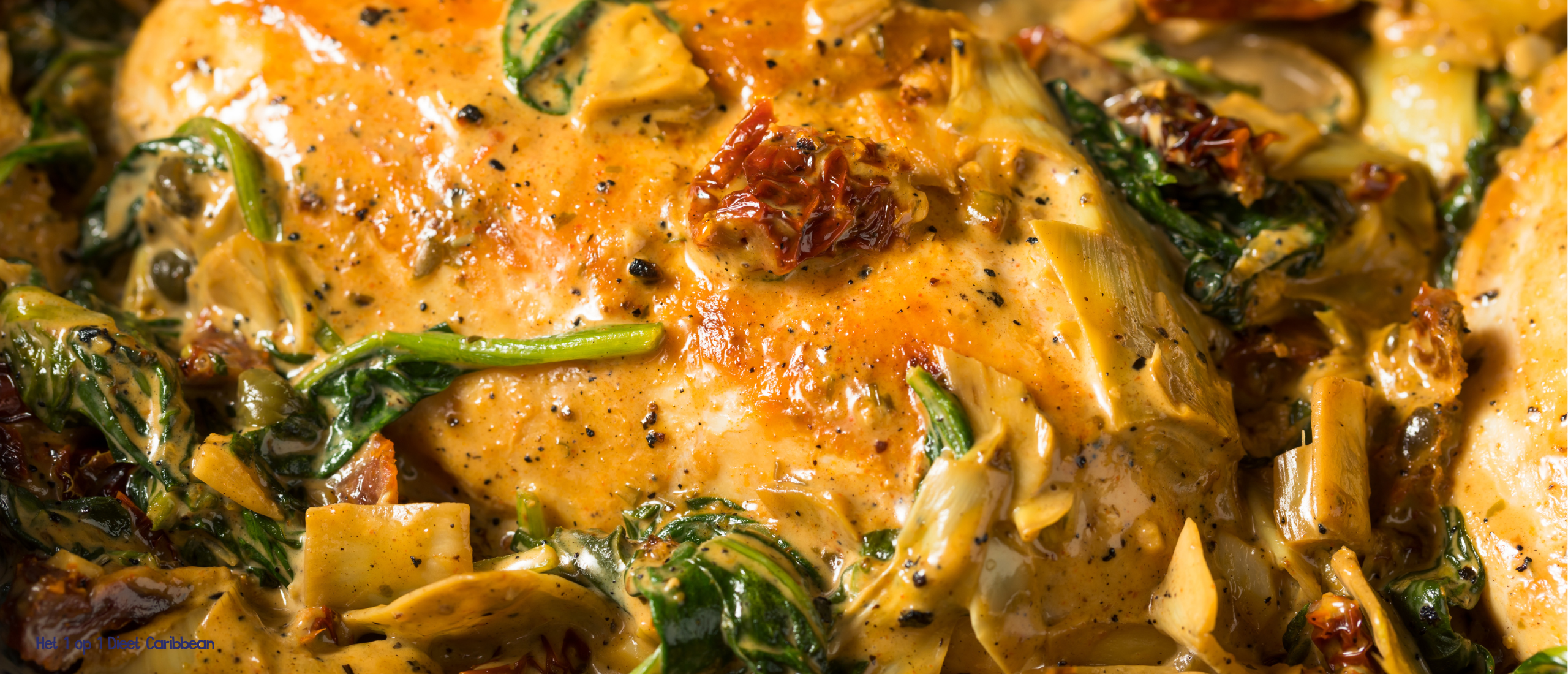 Romige Toscaanse Kip Recept – Stap 4 van Het 1 op 1 Dieet