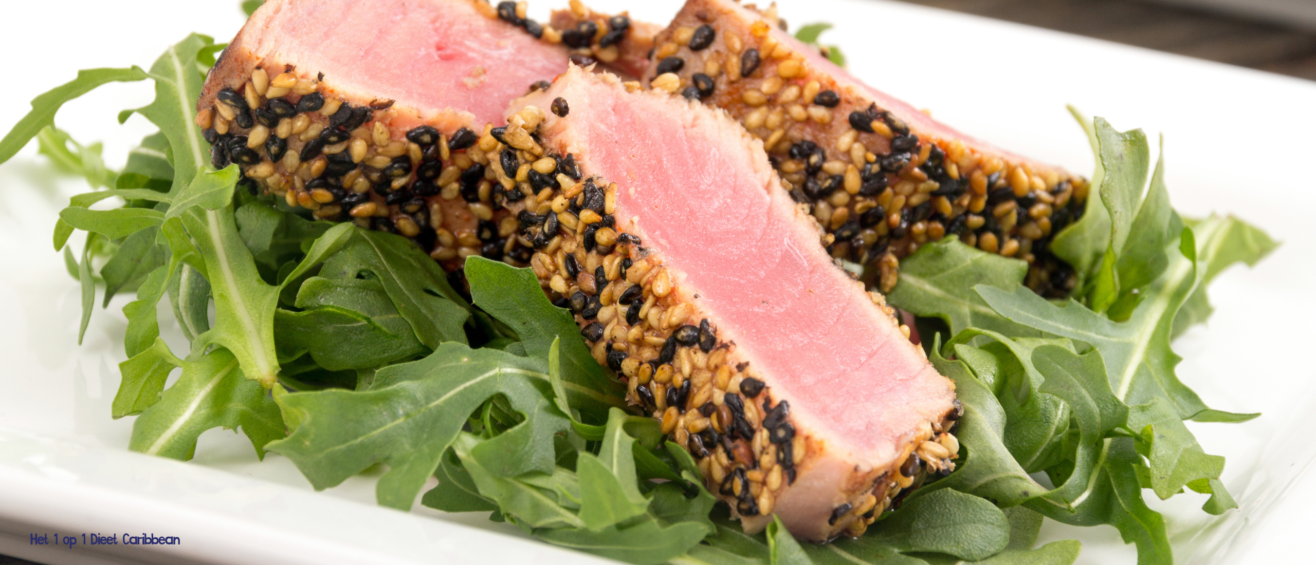 Tonijn Tataki met wasabidip | Stap 3 Recept 1 op 1 Dieet