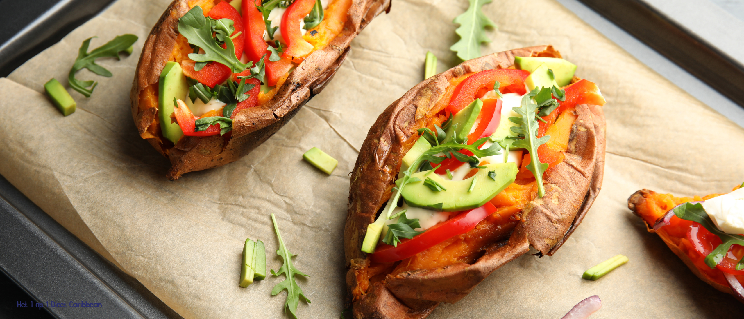 Zoete Aardappel met Avocado Recept – Stap 6 van Het 1 op 1 Dieet