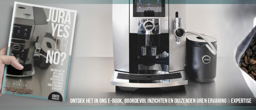 De Jura E4 is 100% koffie met de nieuwste technologie