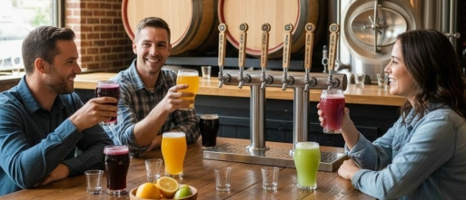 Lokale brouwerijen en hun unieke fruitbieren