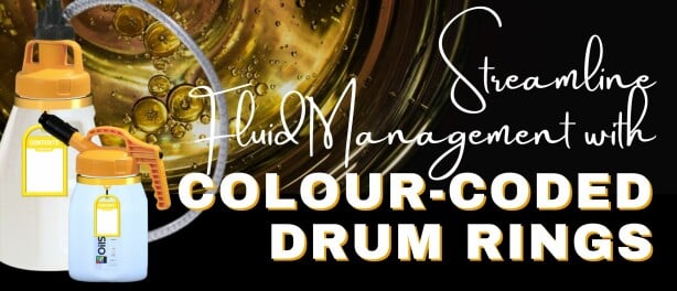 Colour-coded drum rings