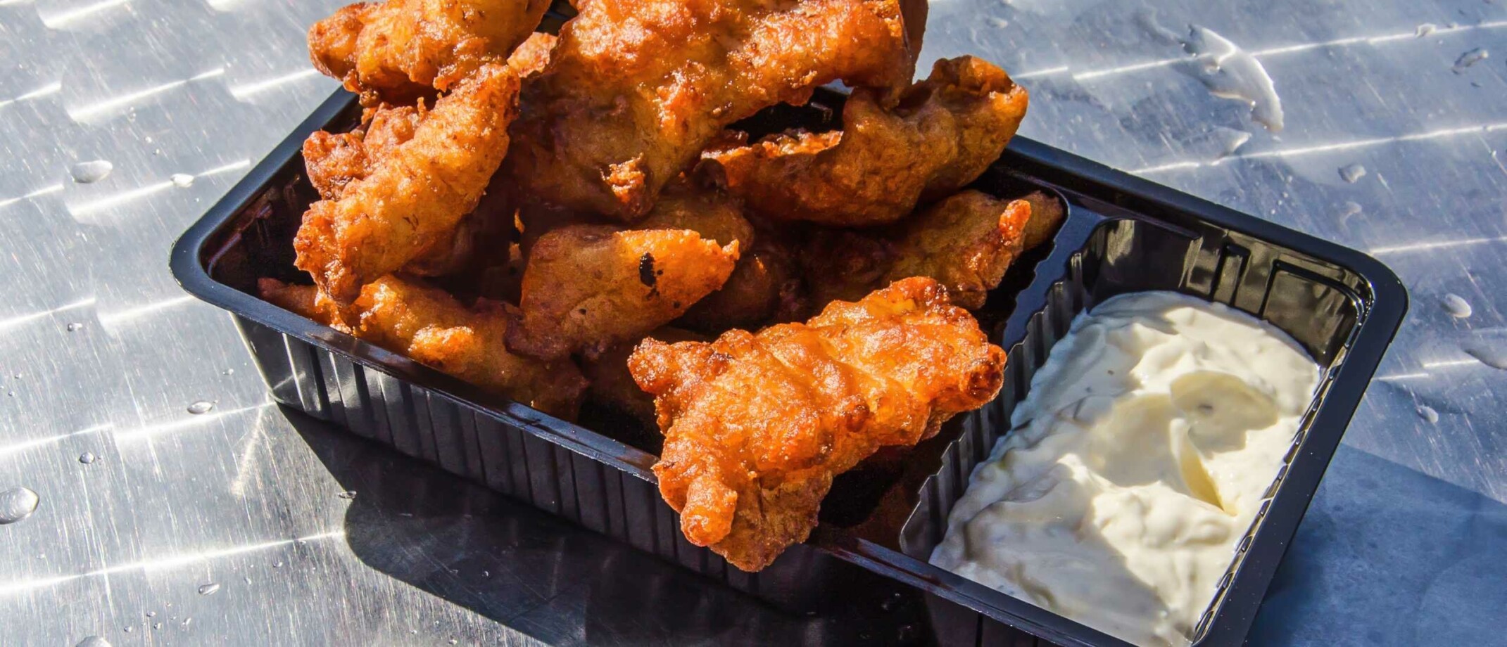 Heerlijke Kibbeling in Oudeschild bij Vispaleis van de Star